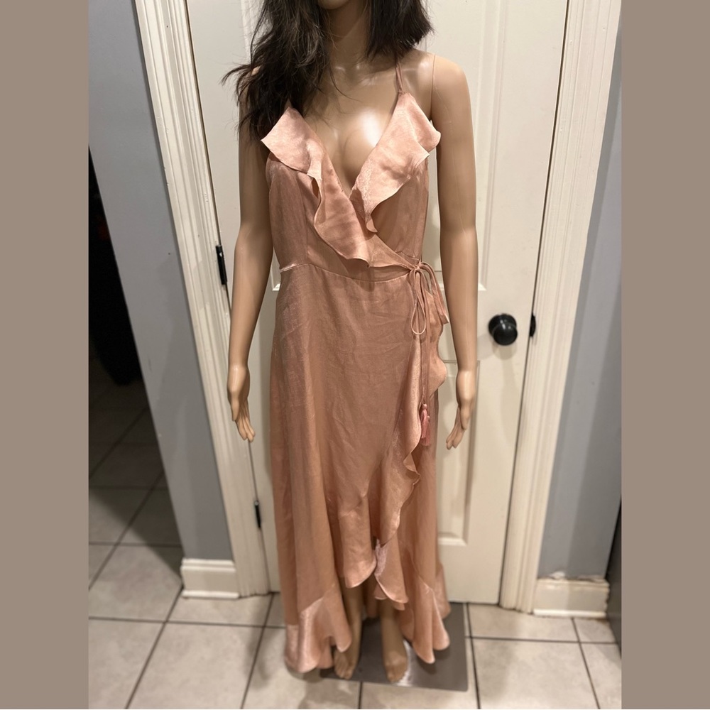 Blush Wrap Dress
